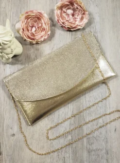 Pochette de soirée femme avec strass