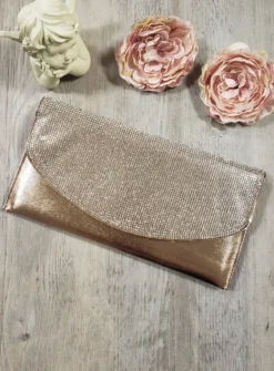 Pochette de soirée femme avec strass