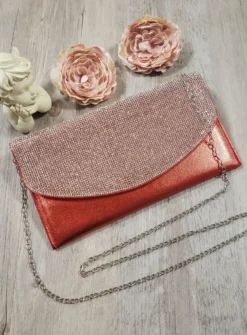 Pochette de soirée femme avec strass