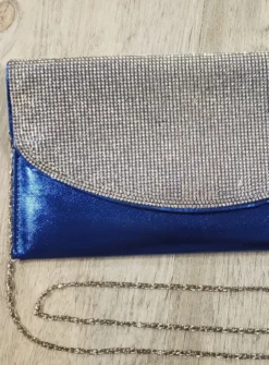 Pochette de soirée femme avec strass
