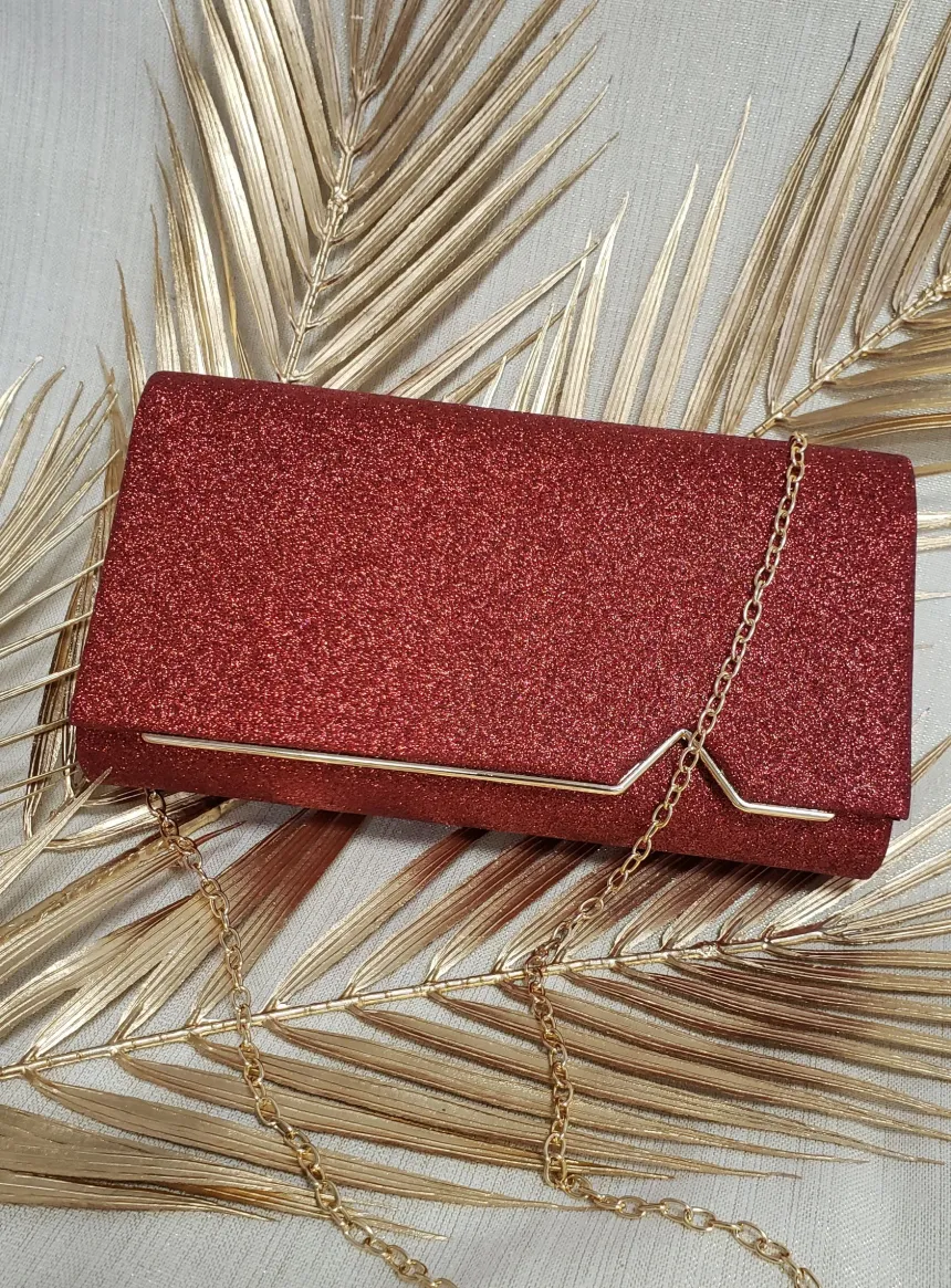 Pochette de soirée femme paillettes