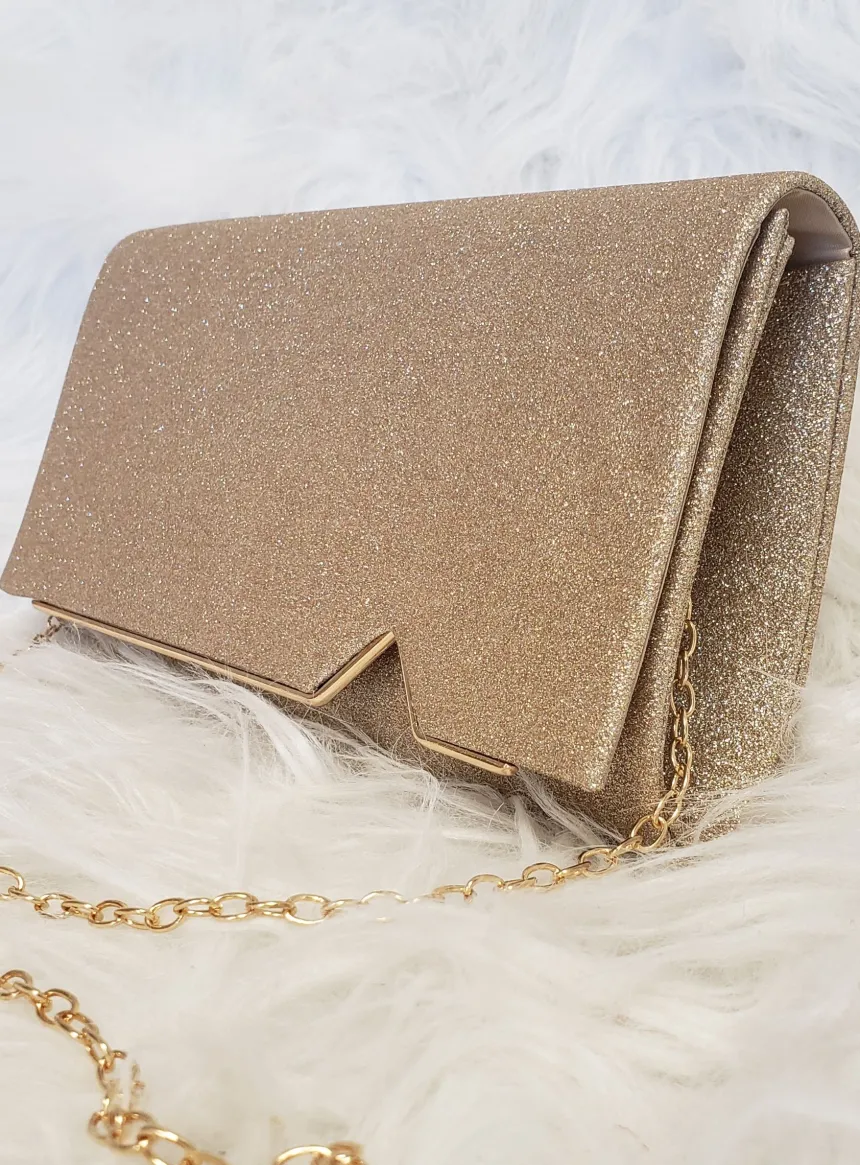 Pochette de soirée femme paillettes