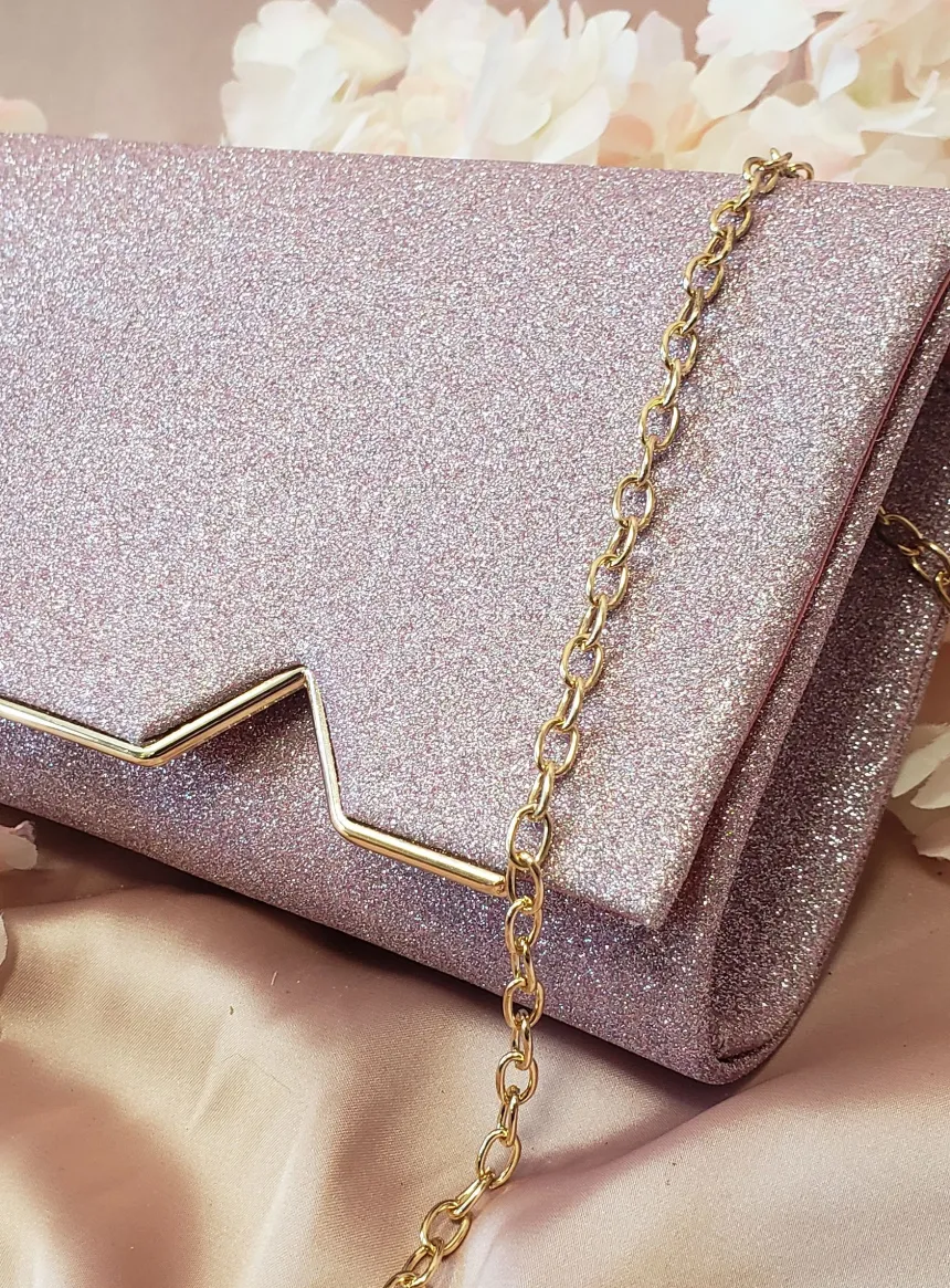 Pochette de soirée femme paillettes