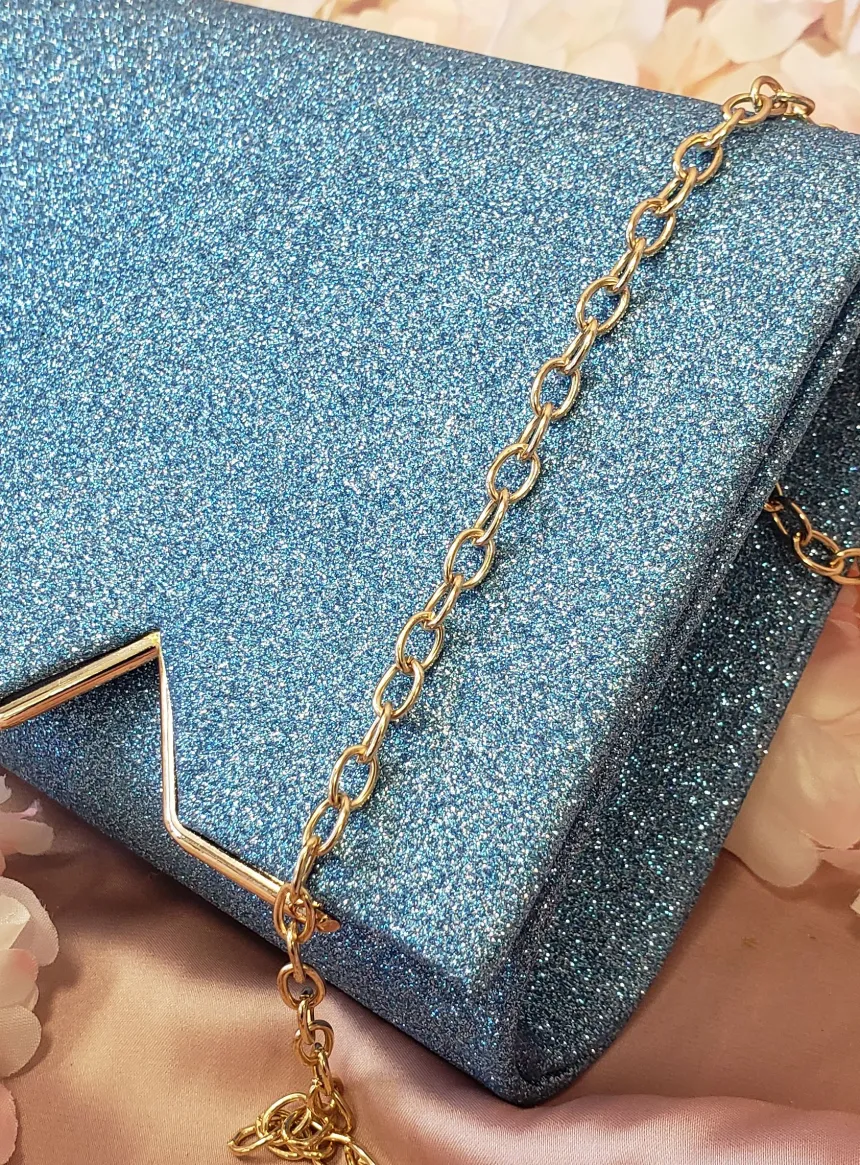 Pochette de soirée femme paillettes