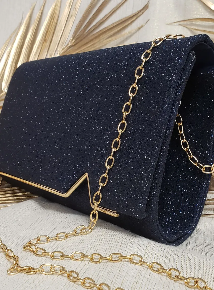 Pochette de soirée femme paillettes