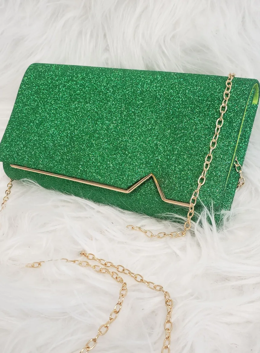 Pochette de soirée femme paillettes