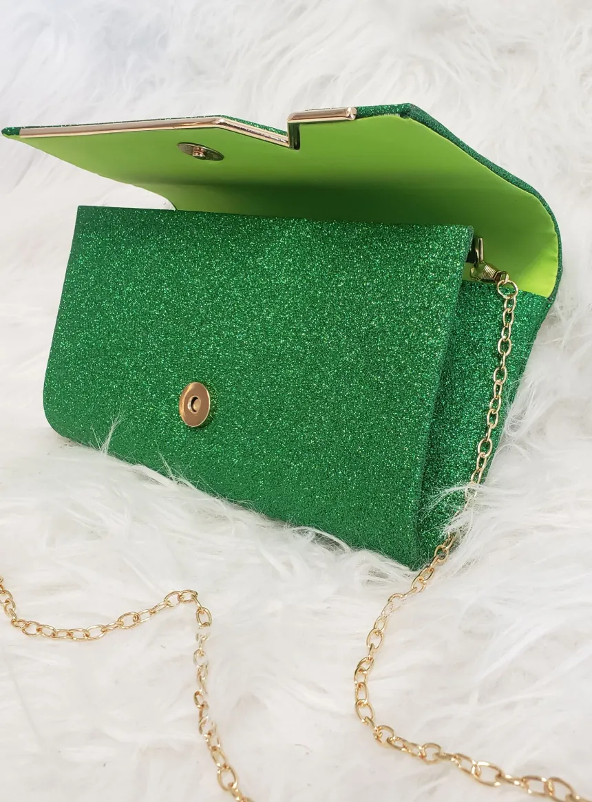 Pochette de soirée femme paillettes
