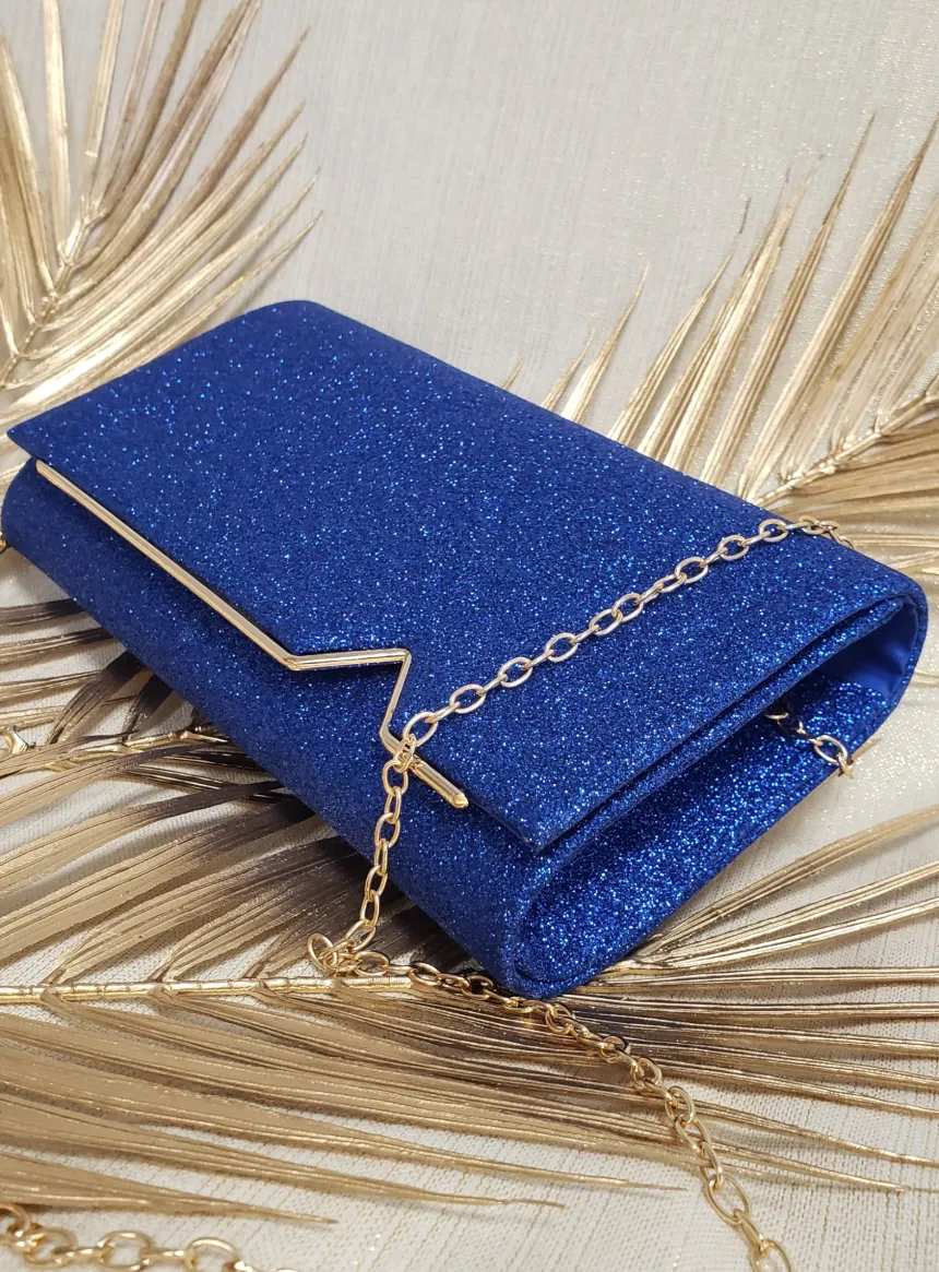 Pochette de soirée femme paillettes