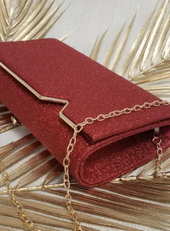 Pochette de soirée femme paillettes
