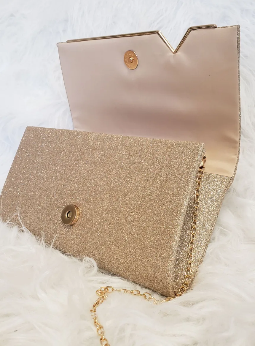 Pochette de soirée femme paillettes