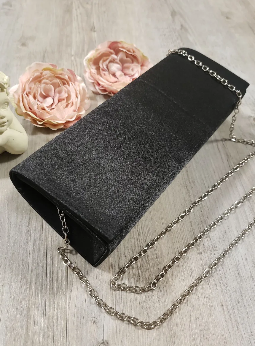 Pochette de soirée femme satin