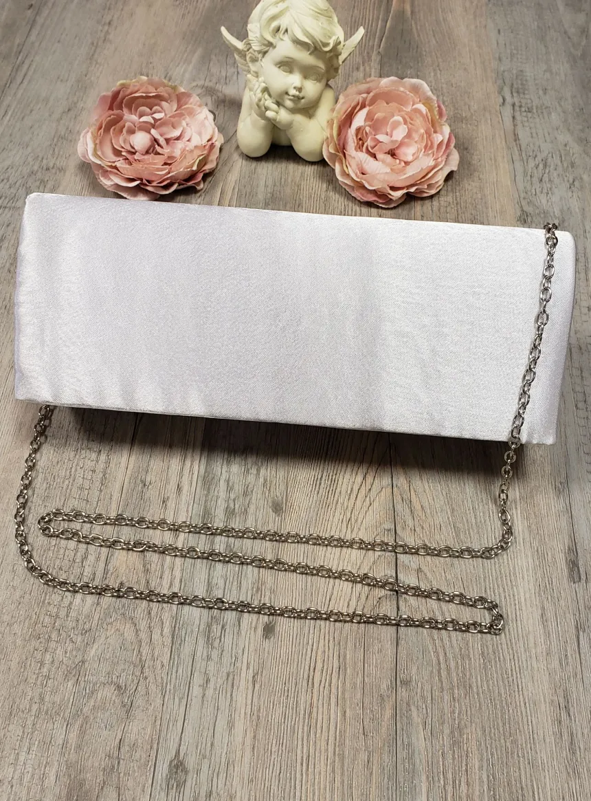 Pochette de soirée femme satin