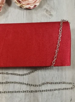 Pochette de soirée femme satin
