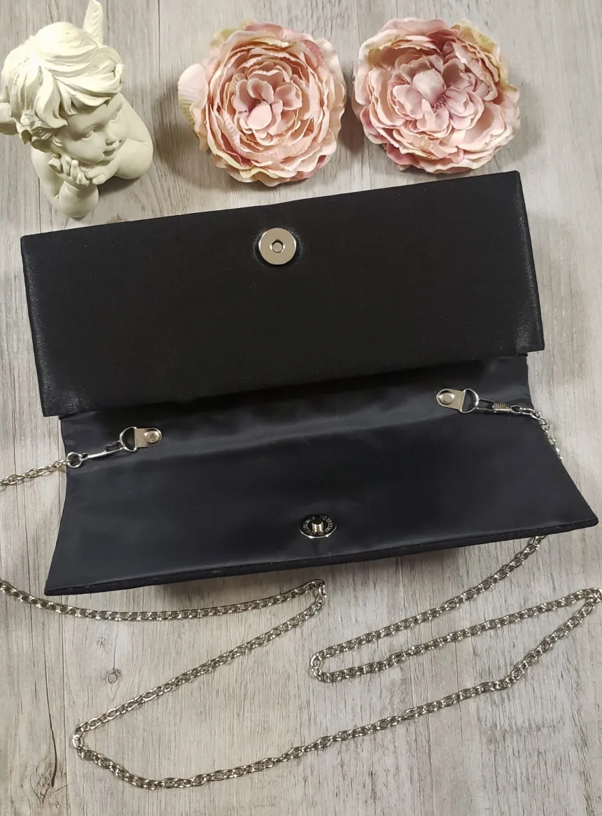 Pochette de soirée femme satin