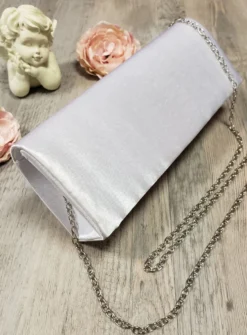 Pochette de soirée femme satin
