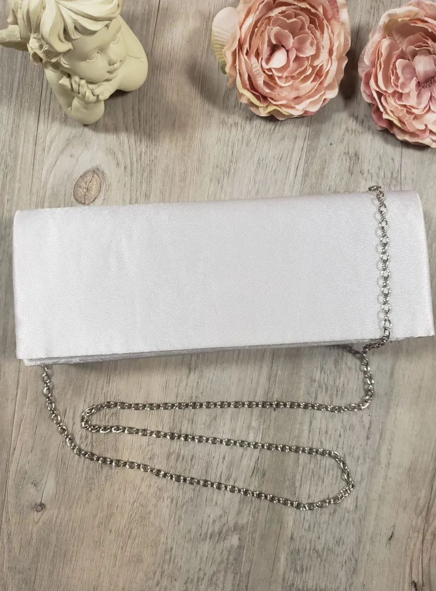 Pochette de soirée femme satin