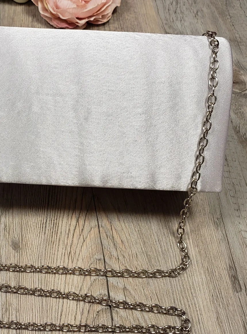 Pochette de soirée femme satin