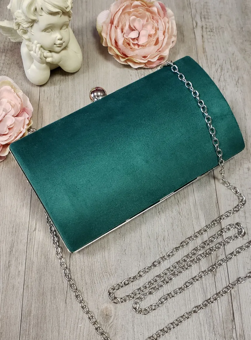 Pochette de soirée femme velours