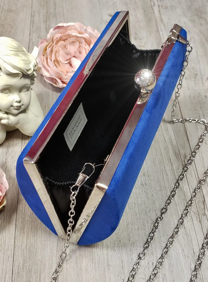 Pochette de soirée femme velours