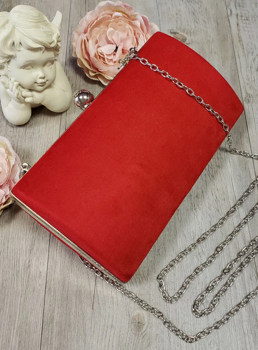 Pochette de soirée femme velours