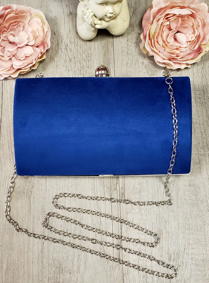 Pochette de soirée femme velours