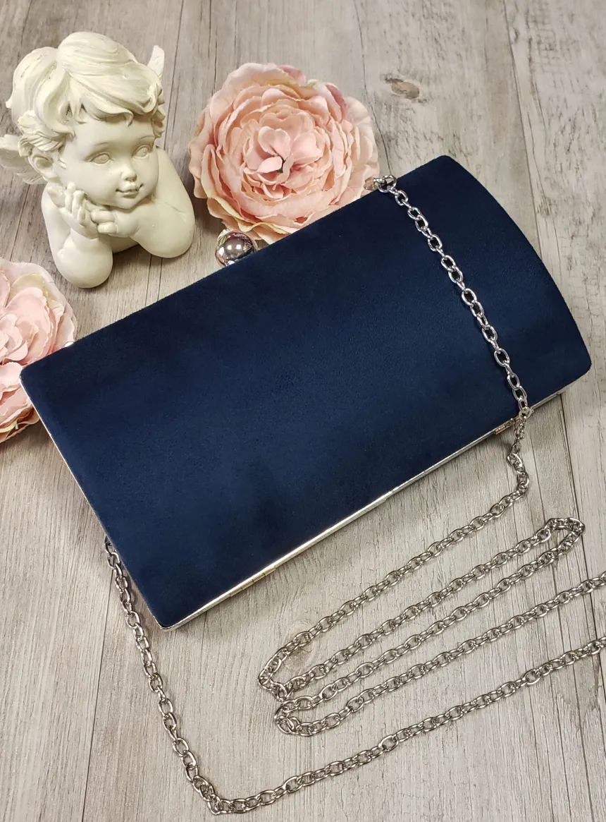 Pochette de soirée femme velours
