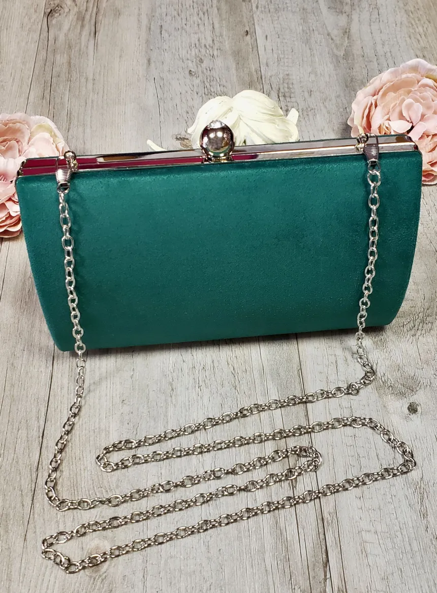 Pochette de soirée femme velours