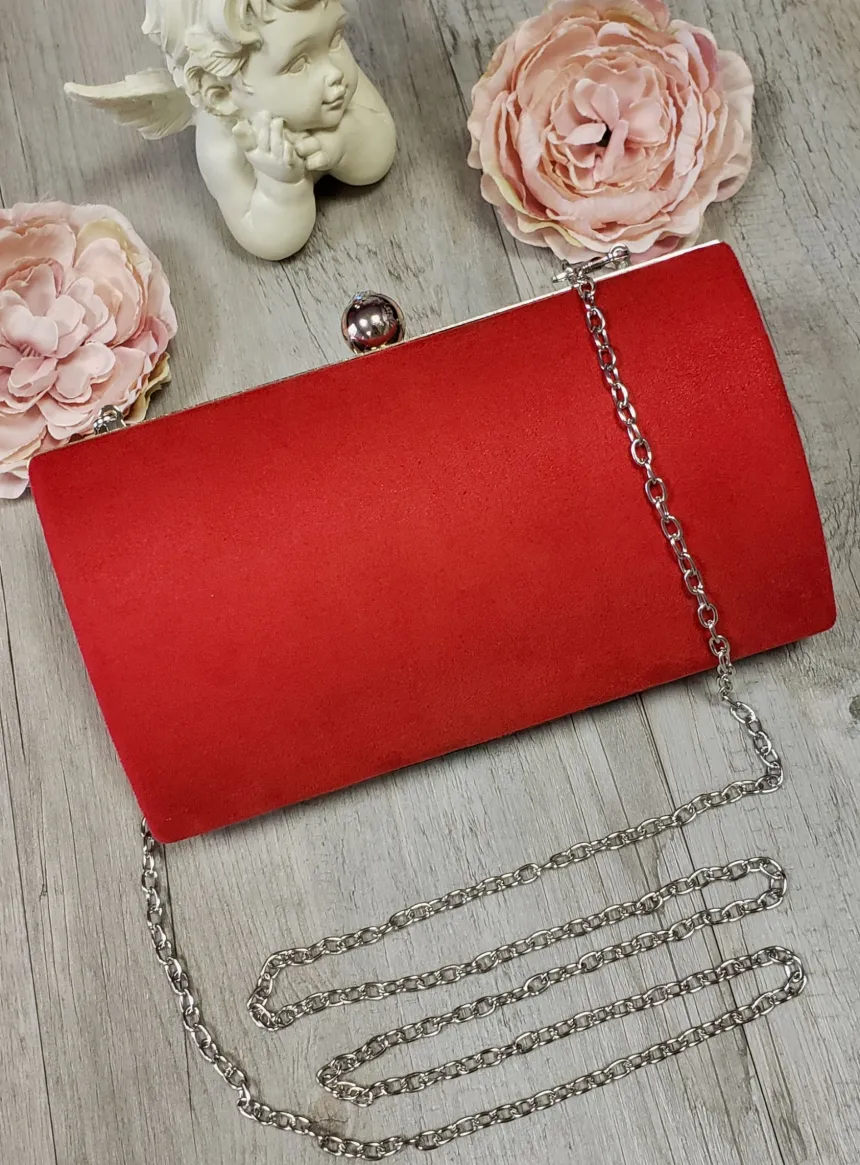 Pochette de soirée femme velours