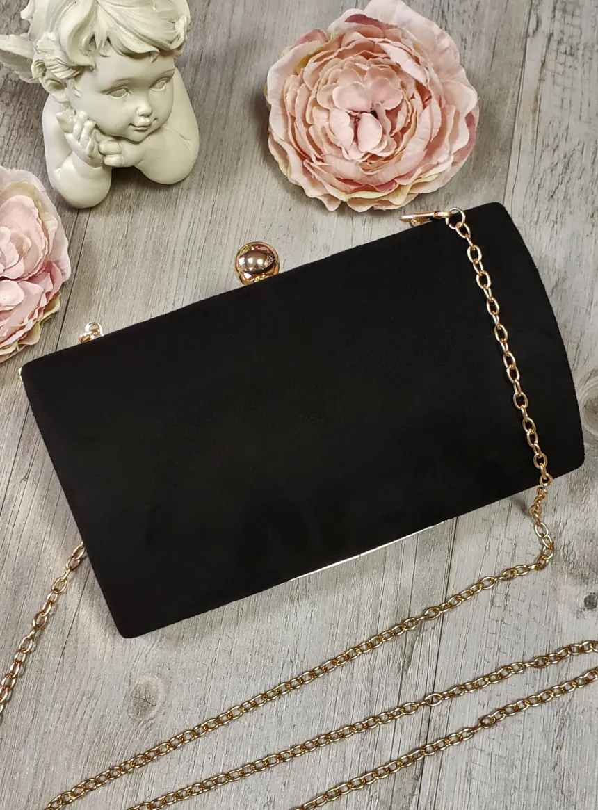 Pochette de soirée femme velours