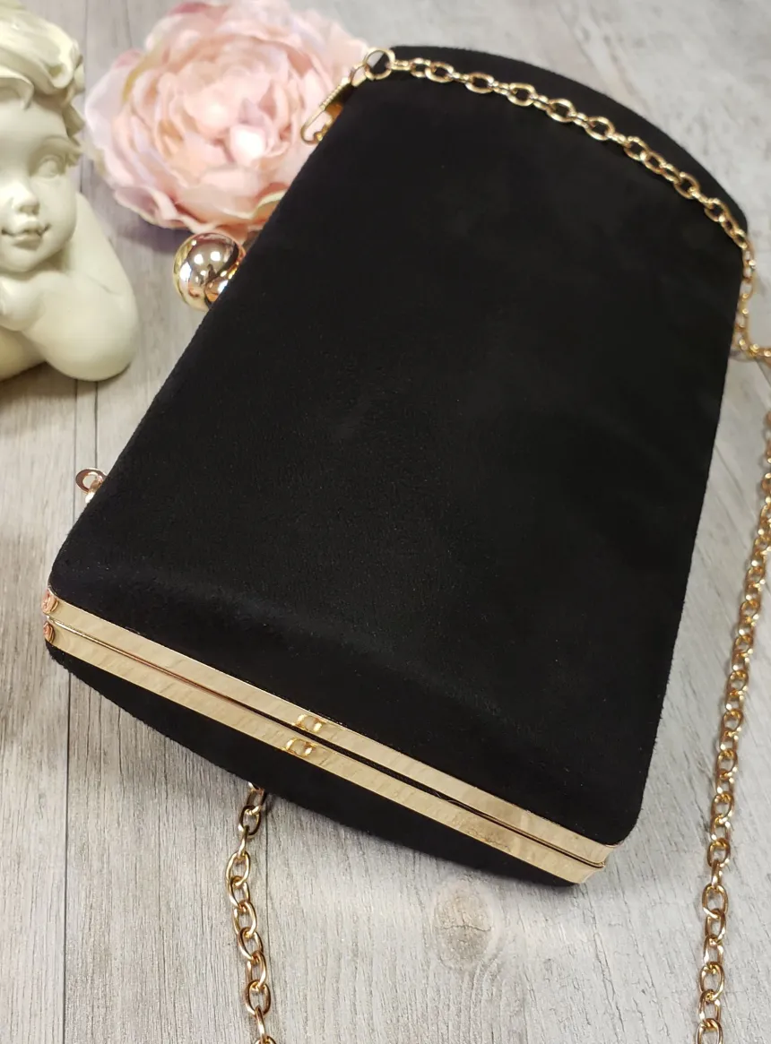 Pochette de soirée femme velours