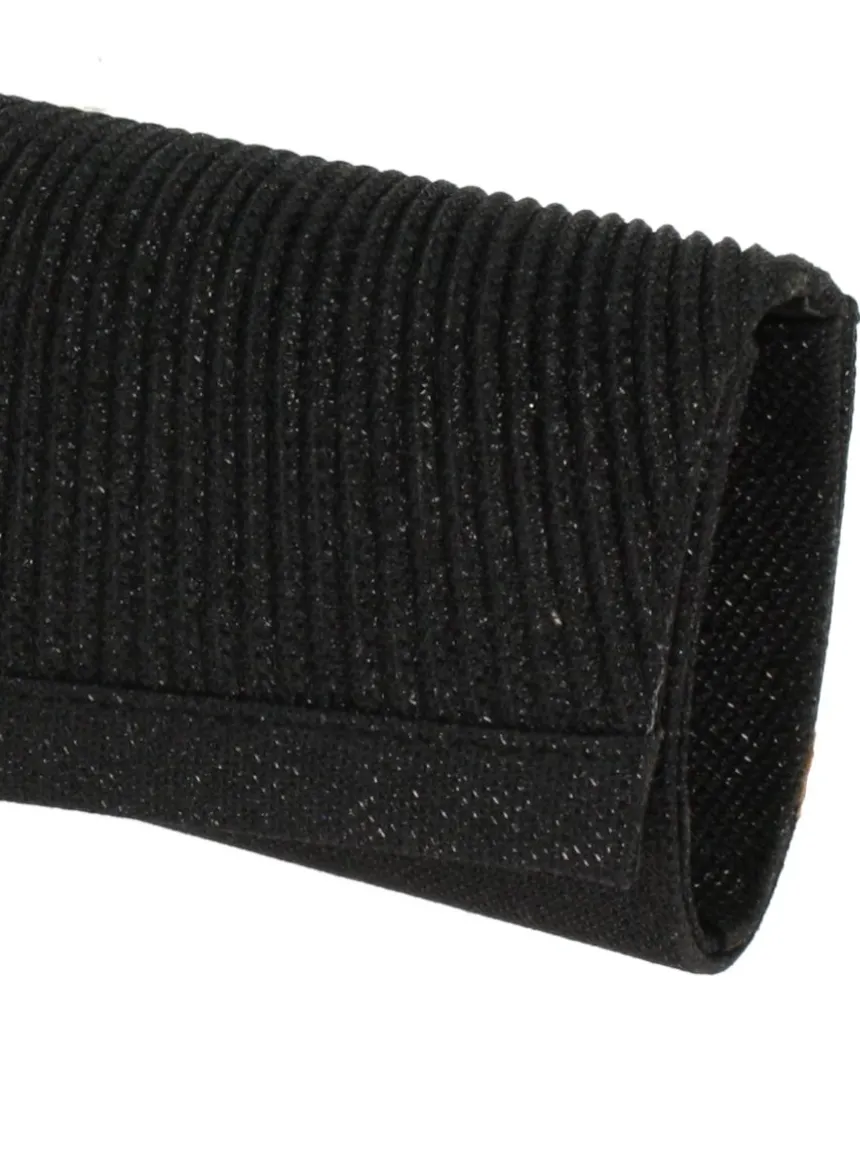 Pochette de soirée longue avec chainette et scintillante