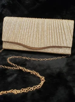 Pochette soirée paillettes scintillantes femme
