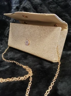 Pochette soirée paillettes scintillantes femme