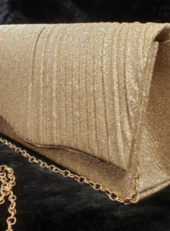 Pochette soirée paillettes scintillantes femme