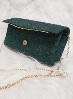 Pochette soirée paillettes scintillantes femme