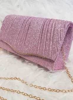 Pochette soirée paillettes scintillantes femme