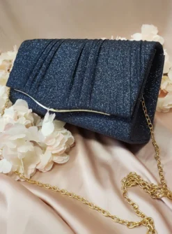 Pochette soirée paillettes scintillantes femme