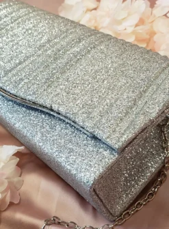 Pochette soirée paillettes scintillantes femme