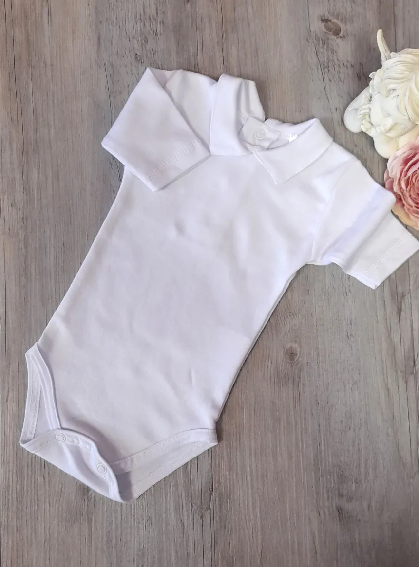 Polo body bébé garçon manches courtes