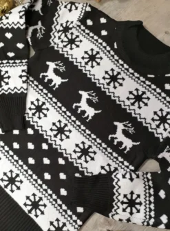 Pull Noël enfant étoile des neiges