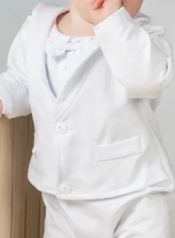Pyjama costume de baptême bébé garçon