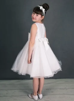 Robe baptême bébe et fillette Katia