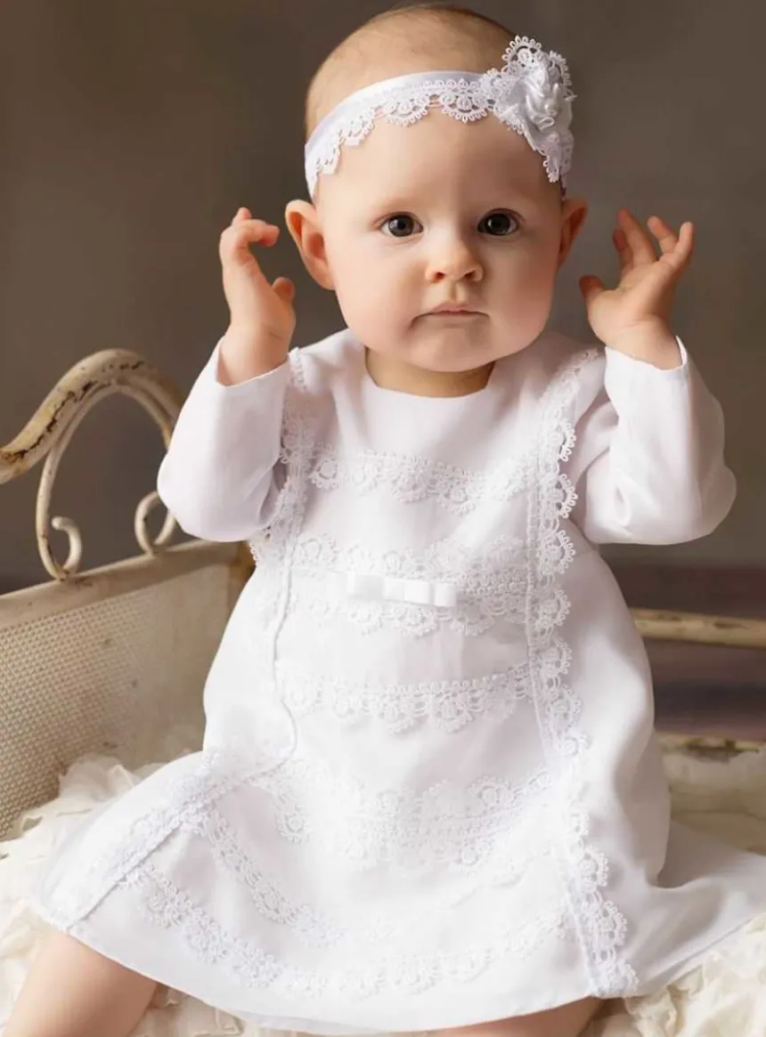 Robe baptême bébé fille Collection Candice