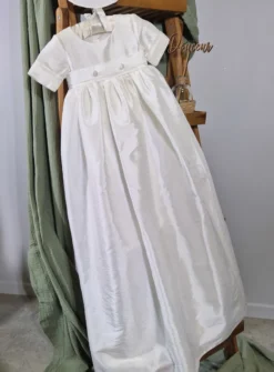 Robe baptême garçon traditionnelle + casquette