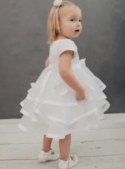 Robe bébé blanche Délicia