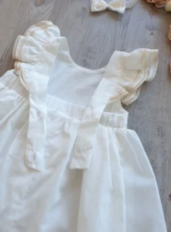Robe bretelle cérémonie petite fille