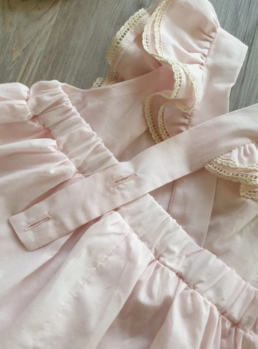 Robe bretelle cérémonie petite fille