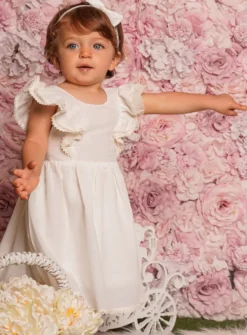 Robe bretelle cérémonie petite fille
