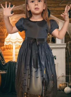 Robe chic halloween fille Maison Hantée
