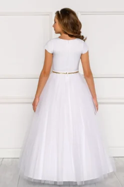 Robe Communion enfant Monique - Collection Luxe